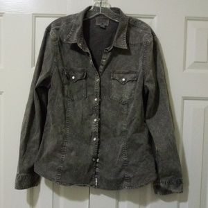 Converse Gray Jean Jacket